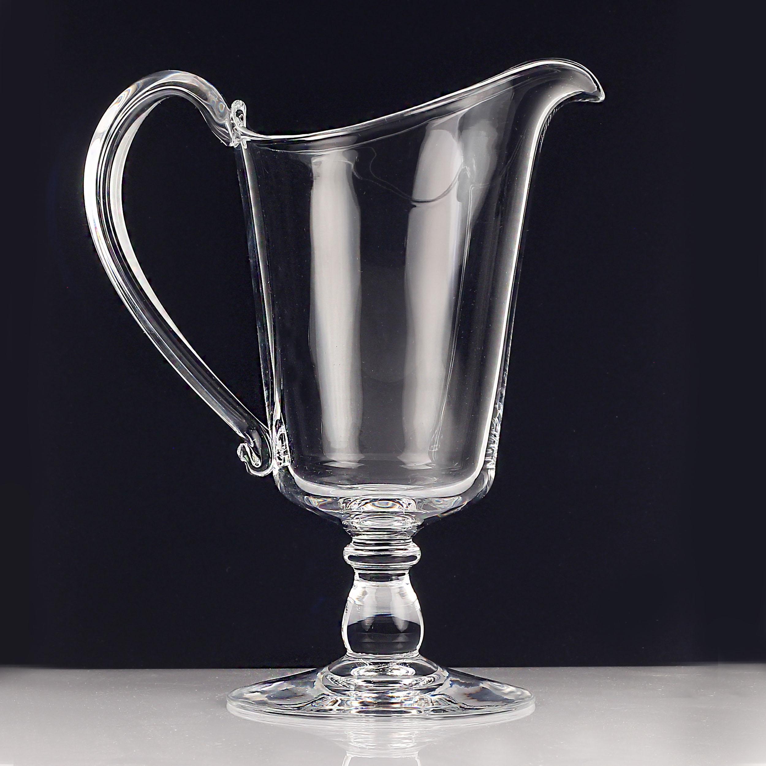 Brocca per panna in vetro Steuben Glass del 1950 in vendita 4