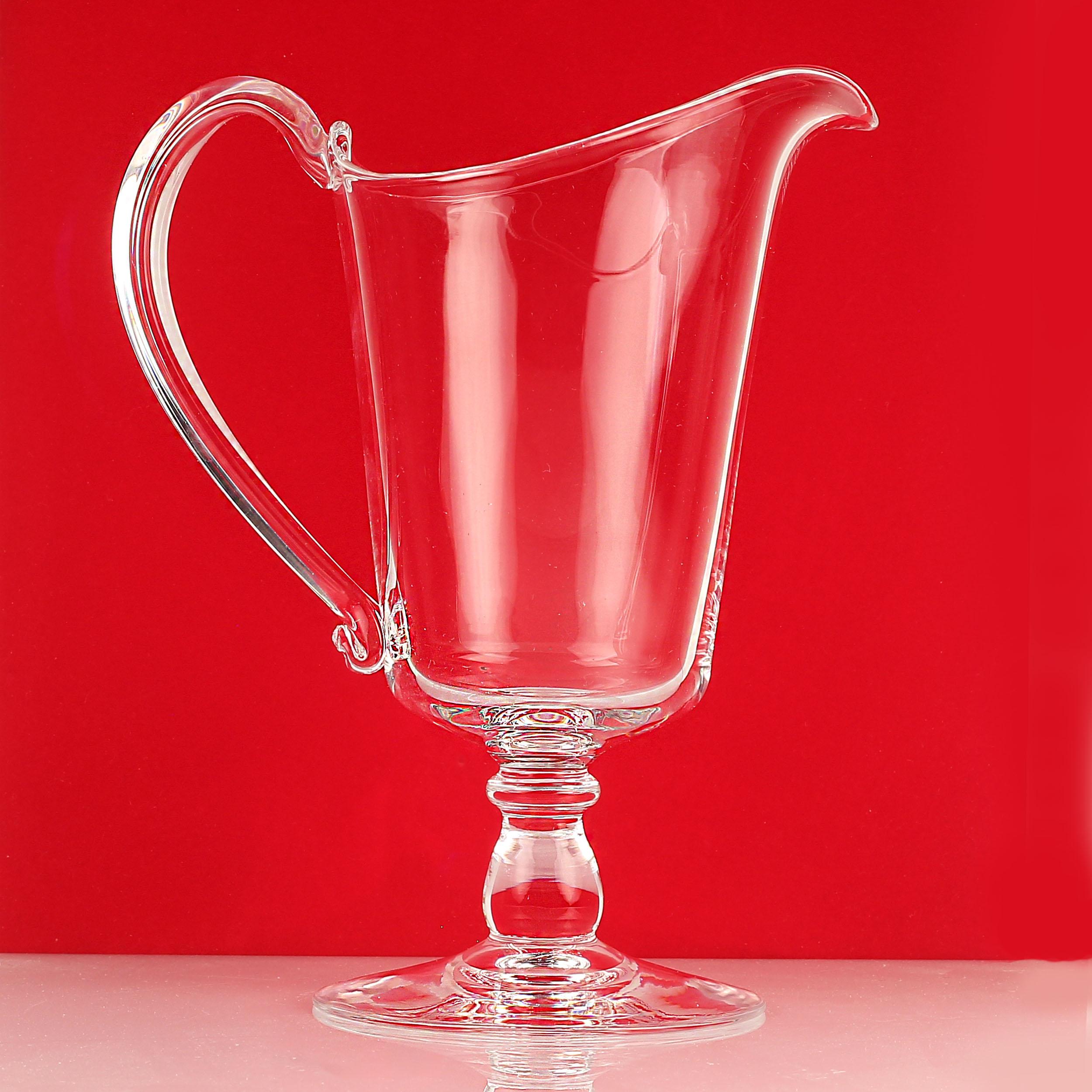 XX secolo Brocca per panna in vetro Steuben Glass del 1950 in vendita