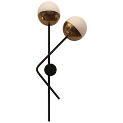 1950s Stilnovo Attribution Wall Lamp