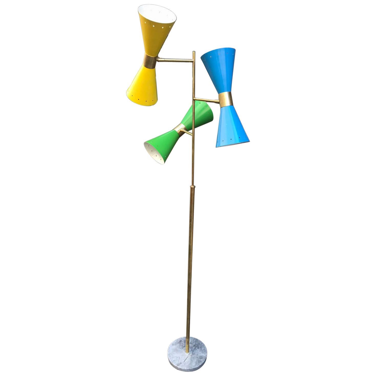1950s Stilnovo Lamp