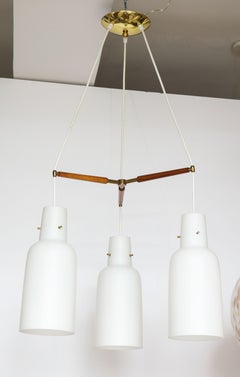 1950s Stilnovo Style Chandelier