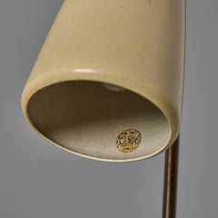 1950s Stilnovo Table Lamp with Original Yellow Label