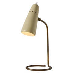 1950s Stilnovo Table Lamp with Original Yellow Label