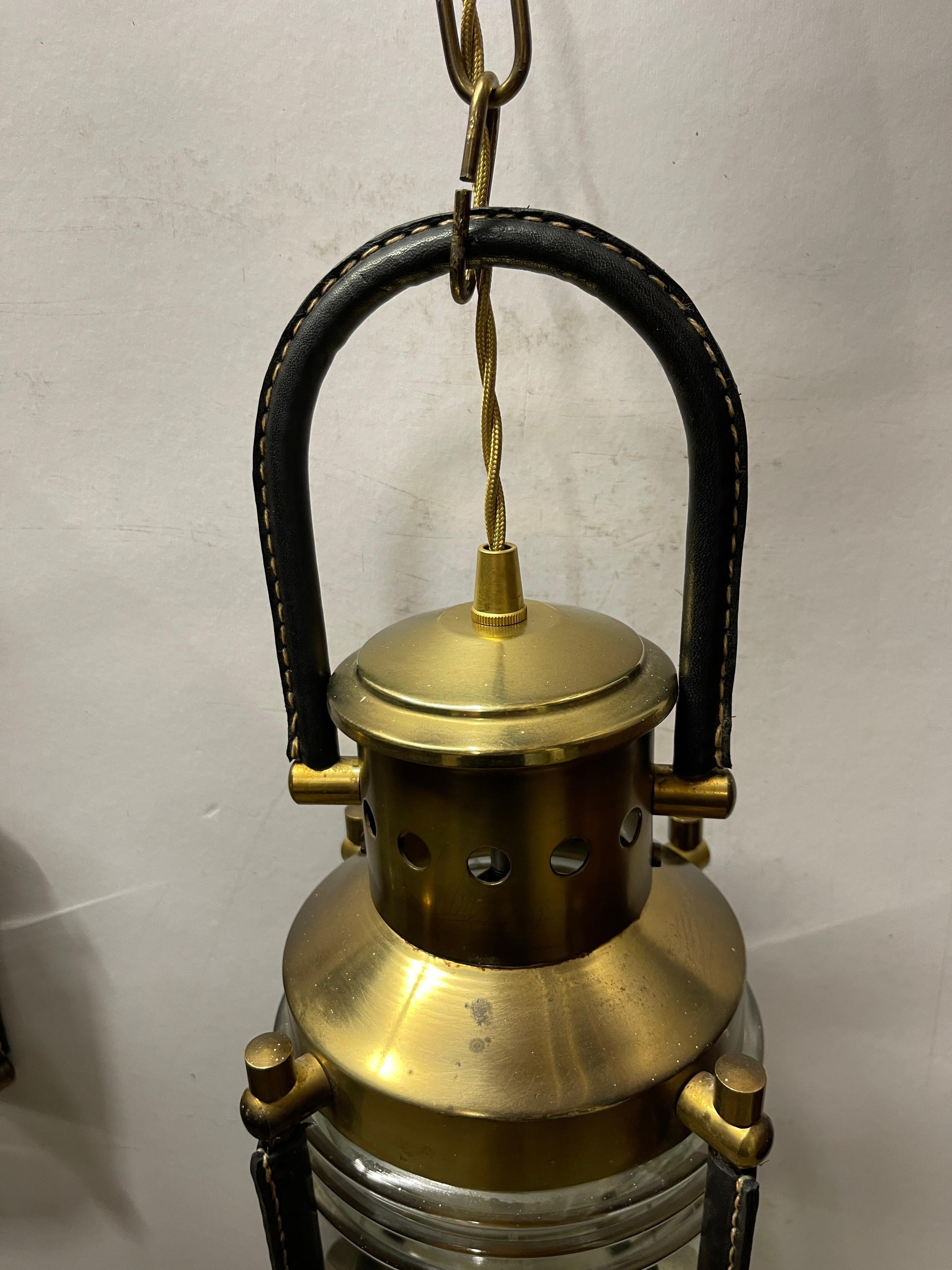 Lanterne in pelle 
