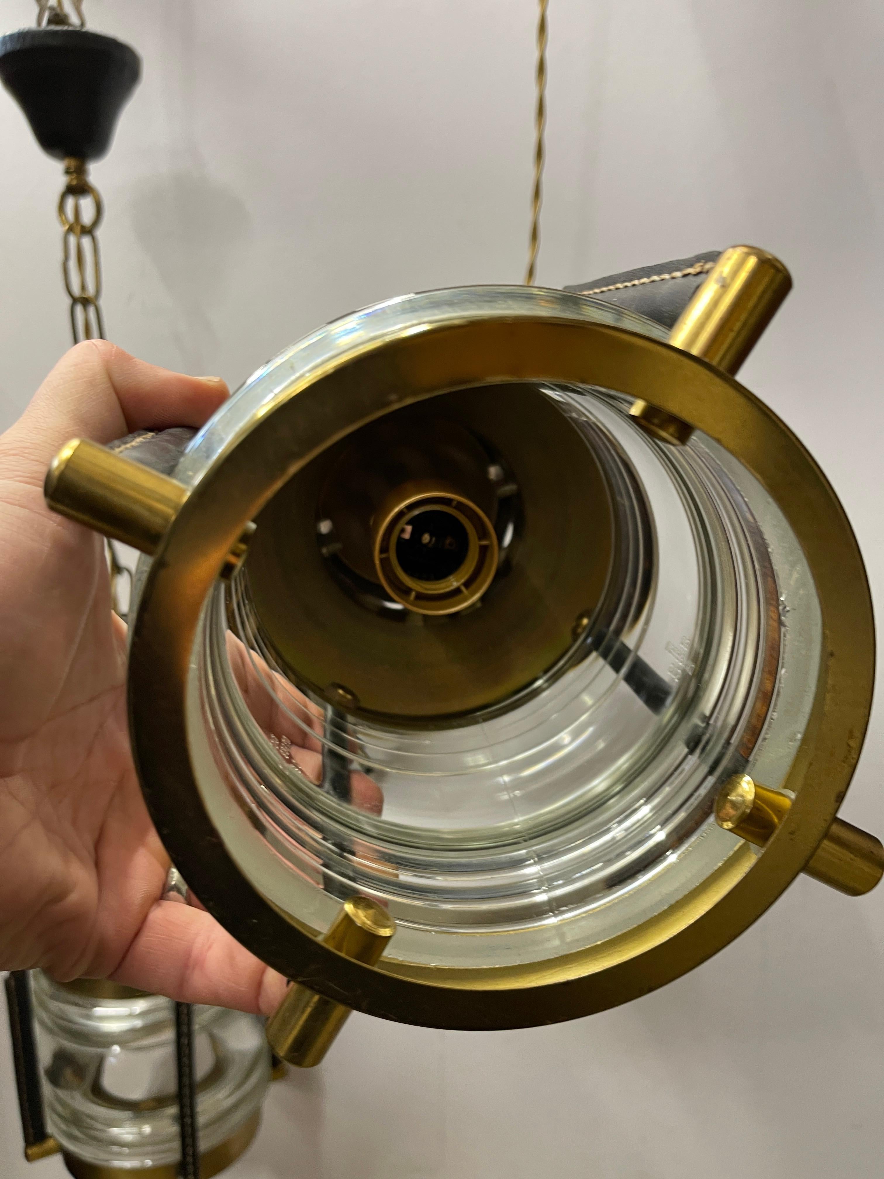 Lanterne in pelle 