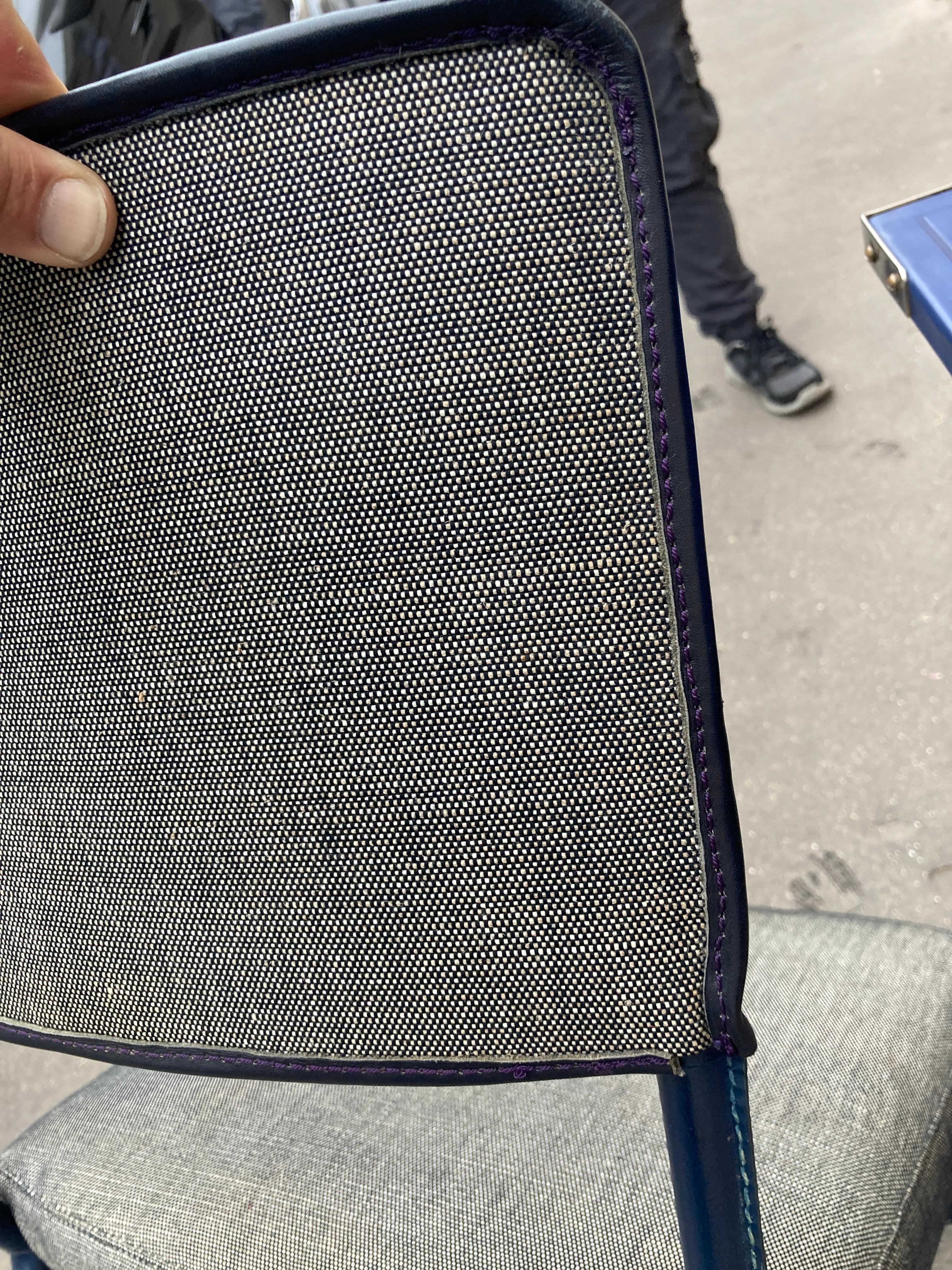Scrivania in pelle Stitch by Stitchnet degli anni '50 in vendita 7