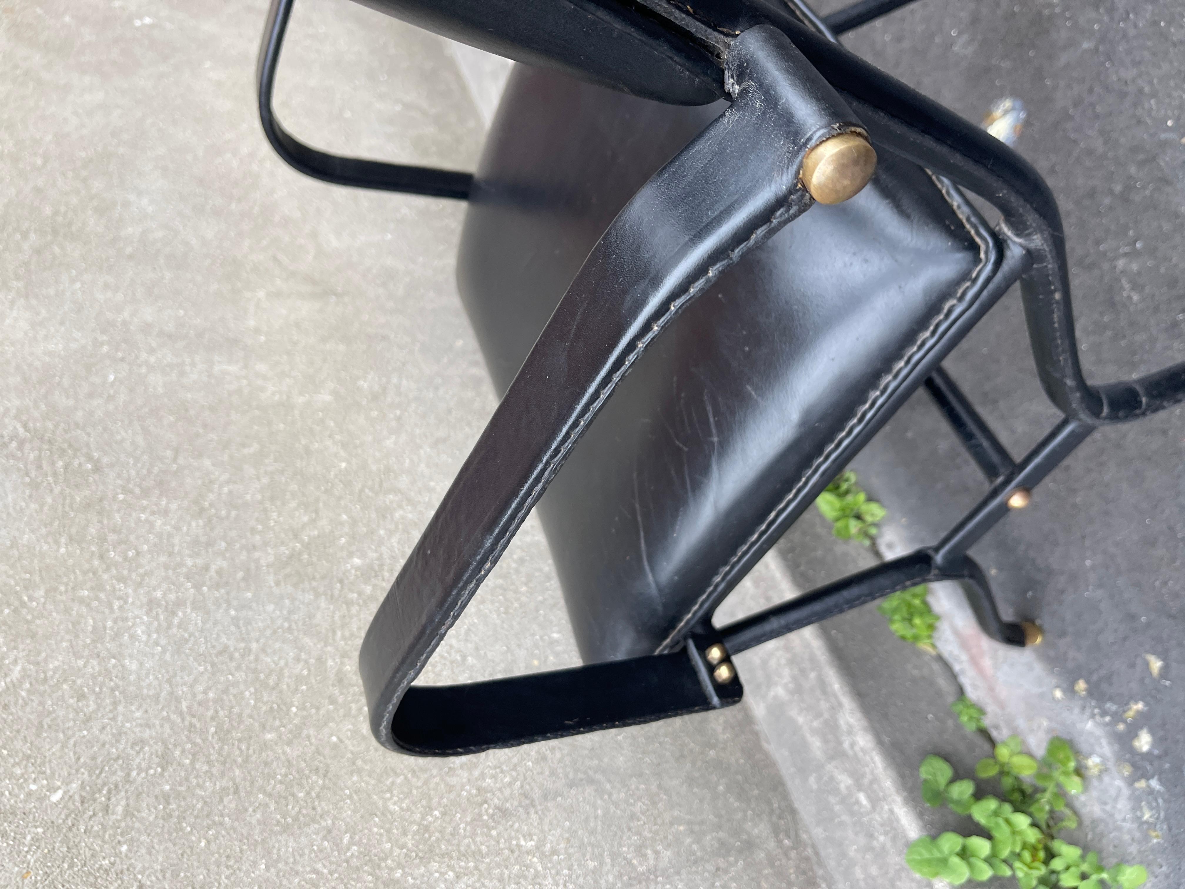1950's Stitched leather 