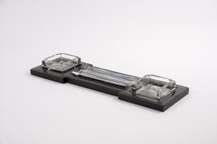 Espositore per penne da scrivania in pelle Stitch by Stitch-Lafon per Hermes, anni '50