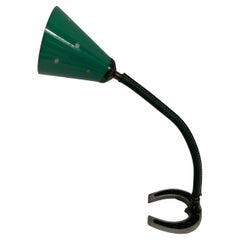 Lampe en cuir cousue par Jacques Adnet des années 1950