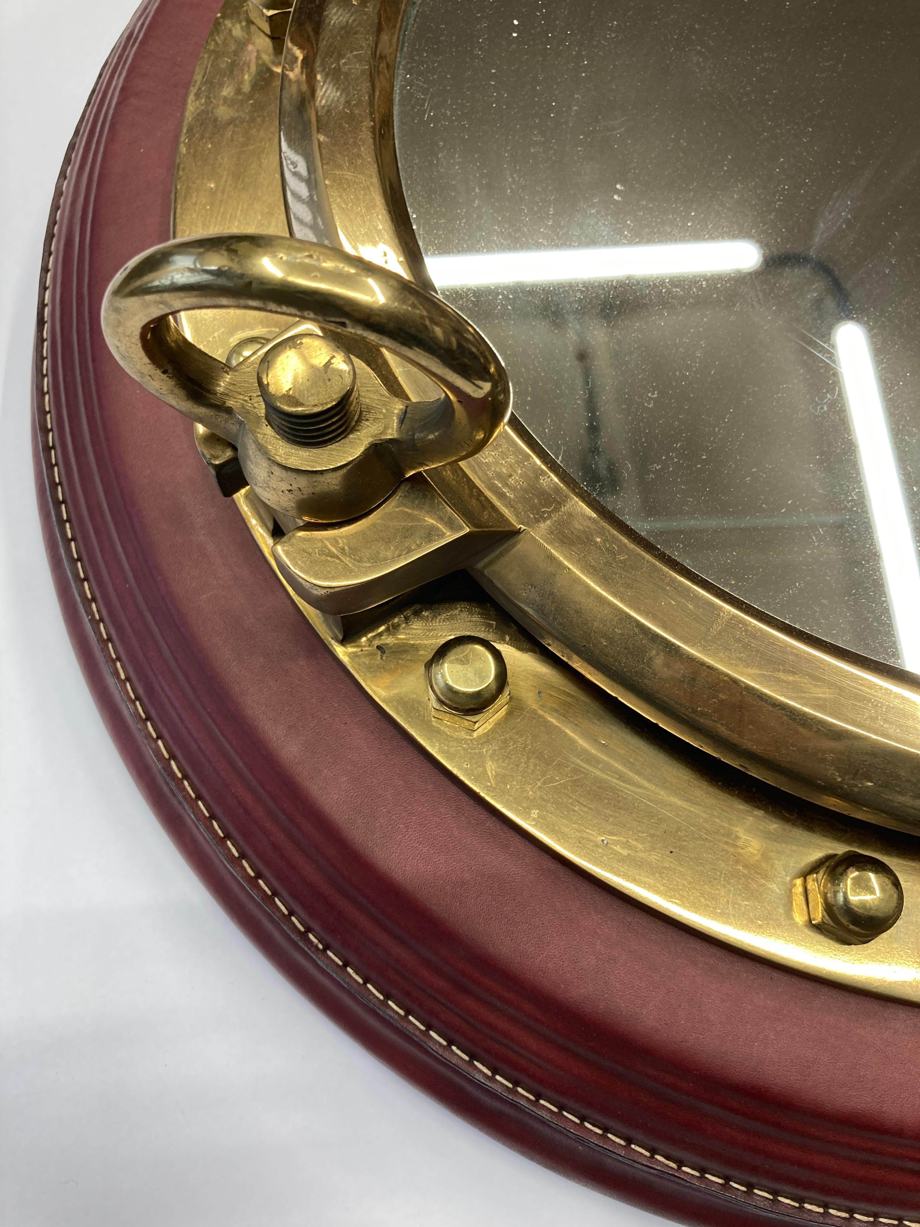 1950's Stitched leather 