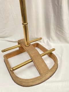 1950's Stitched leather valet by Jacques Adnet