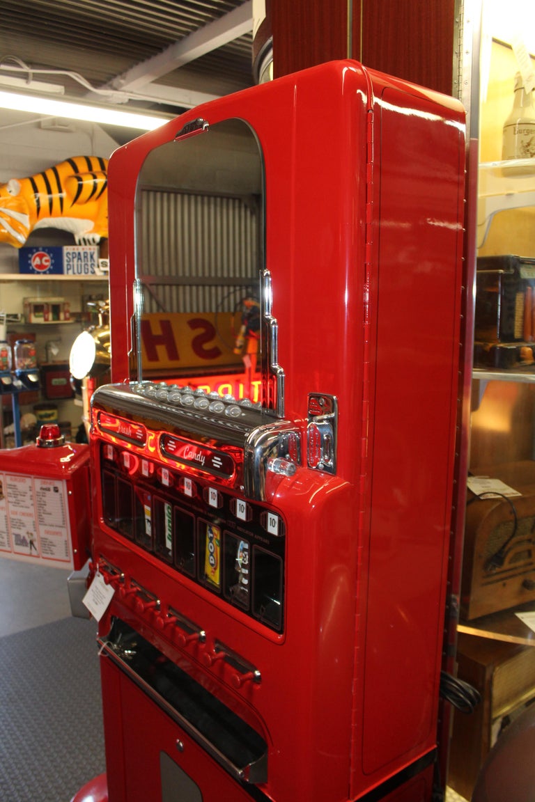 1950s Stoner Univendor Theater Candy Eight Pull Dispenser Vending