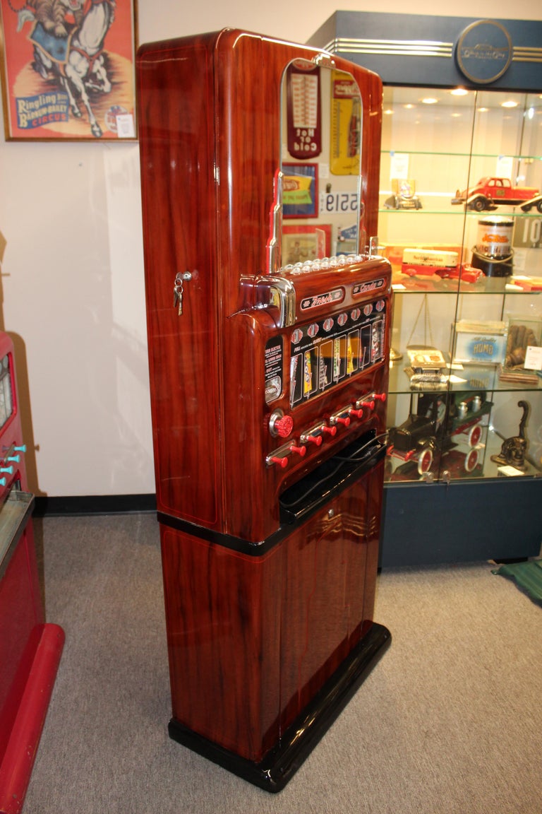 1950s Stoner Univendor Theater Candy Eight Pull Dispenser Vending