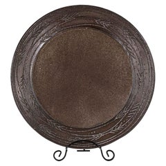 1950s Stoneware Platter by Nancy Wickham Boyd Studio