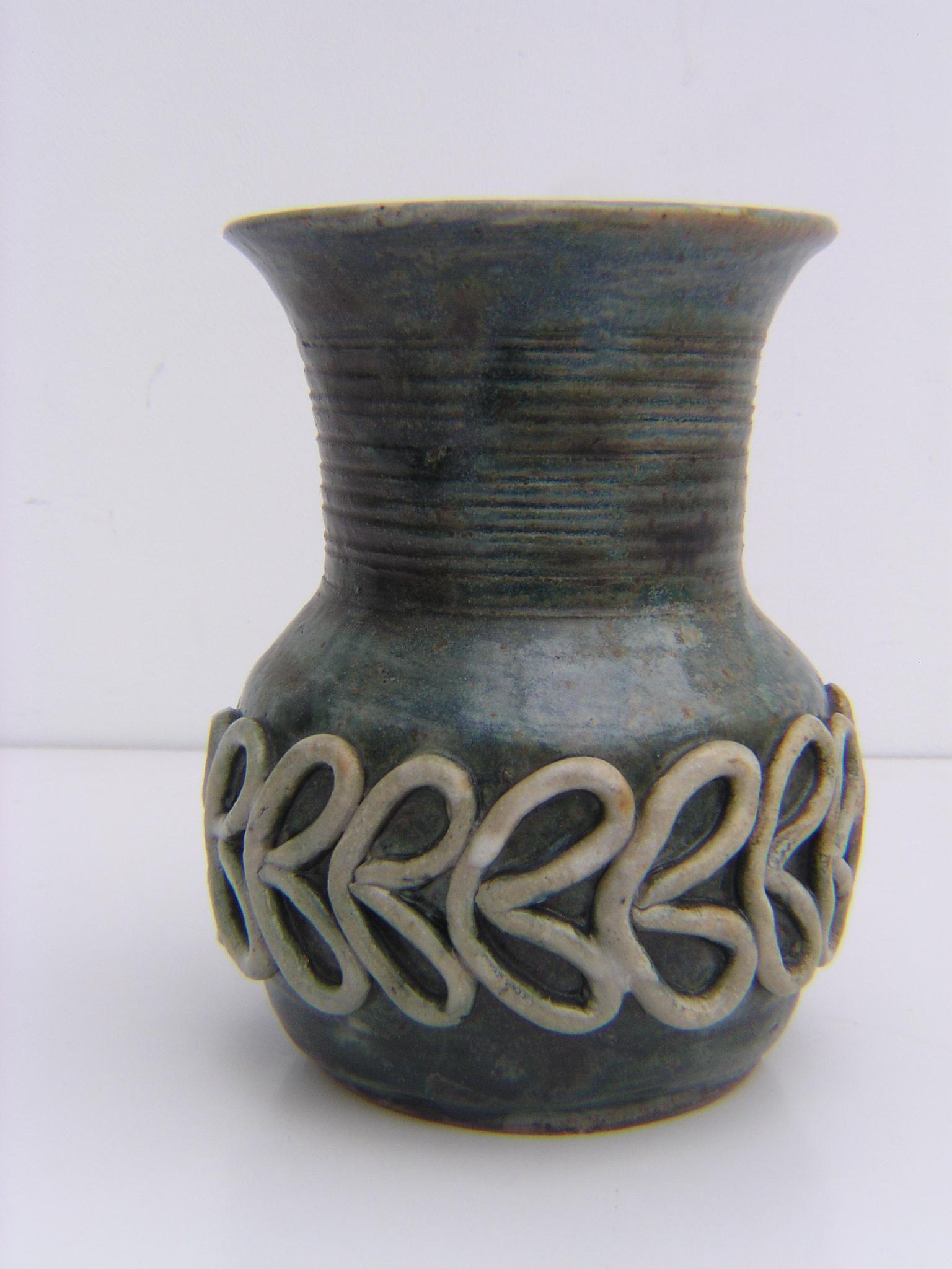 Vaso in gres di André Rozay proveniente dal villaggio di ceramiche di La Borne Francia anni '60 in vendita 2