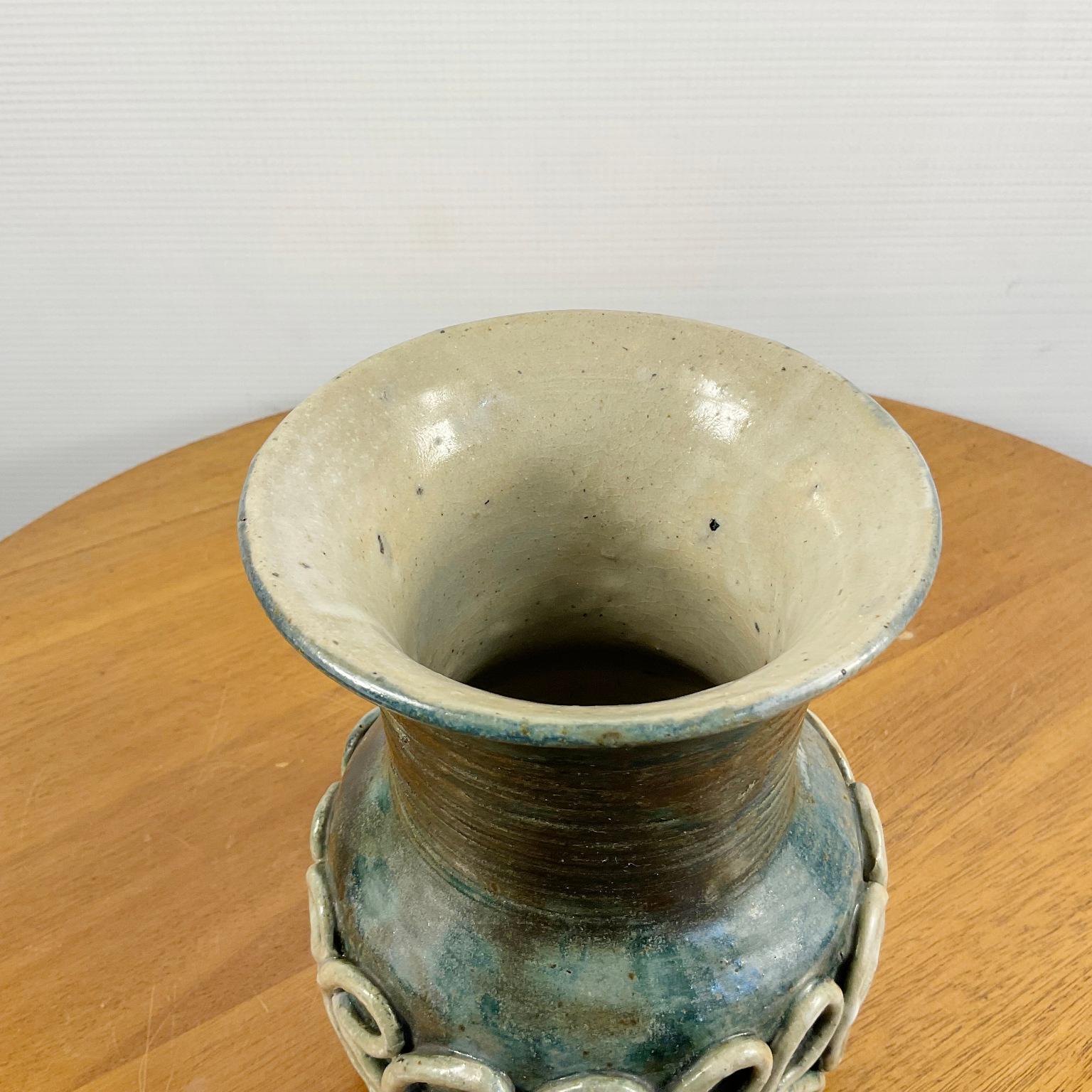 Francese Vaso in gres di André Rozay proveniente dal villaggio di ceramiche di La Borne Francia anni '60 in vendita