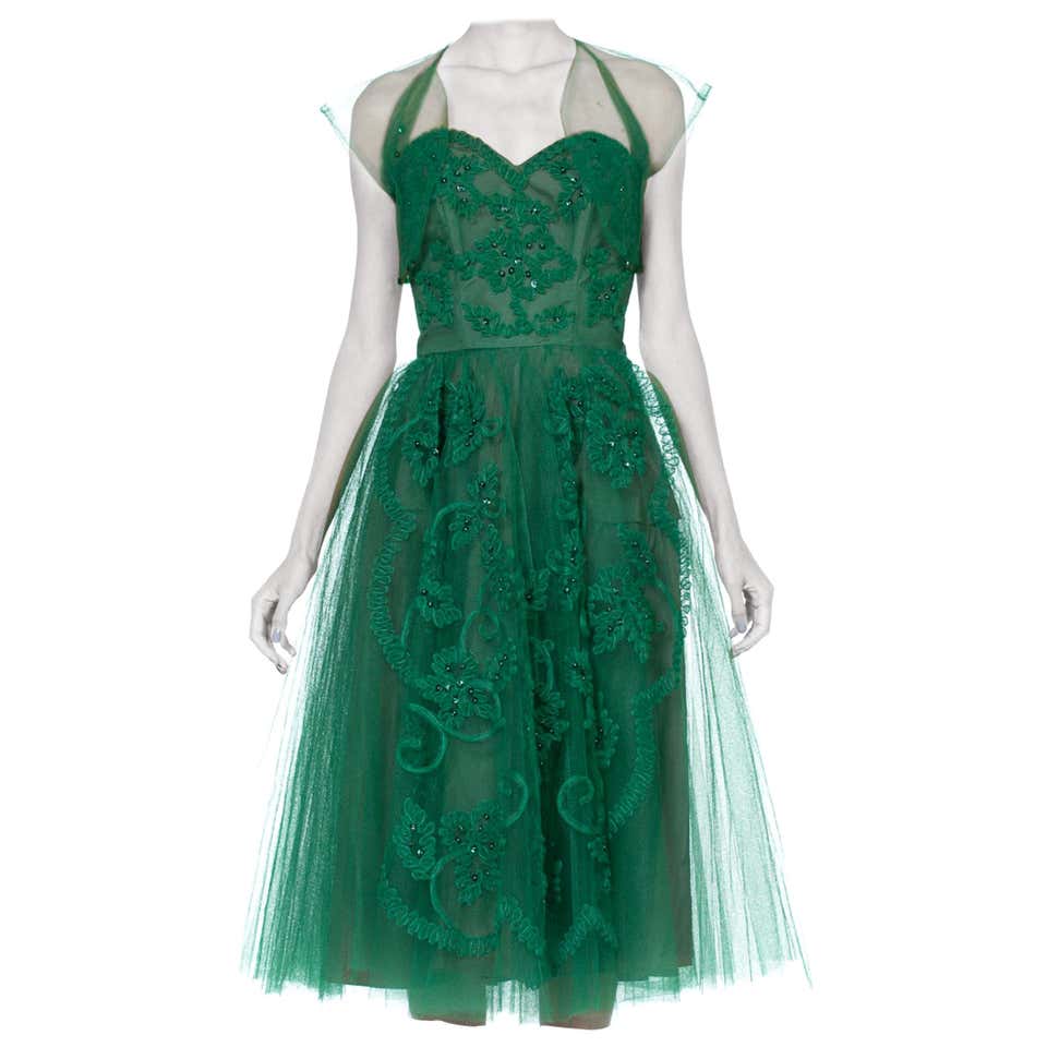 1960s Mint Green Pauline Trigere Mod Mini Dress For Sale at 1stDibs