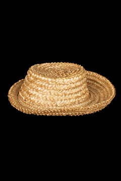 1950s straw hat