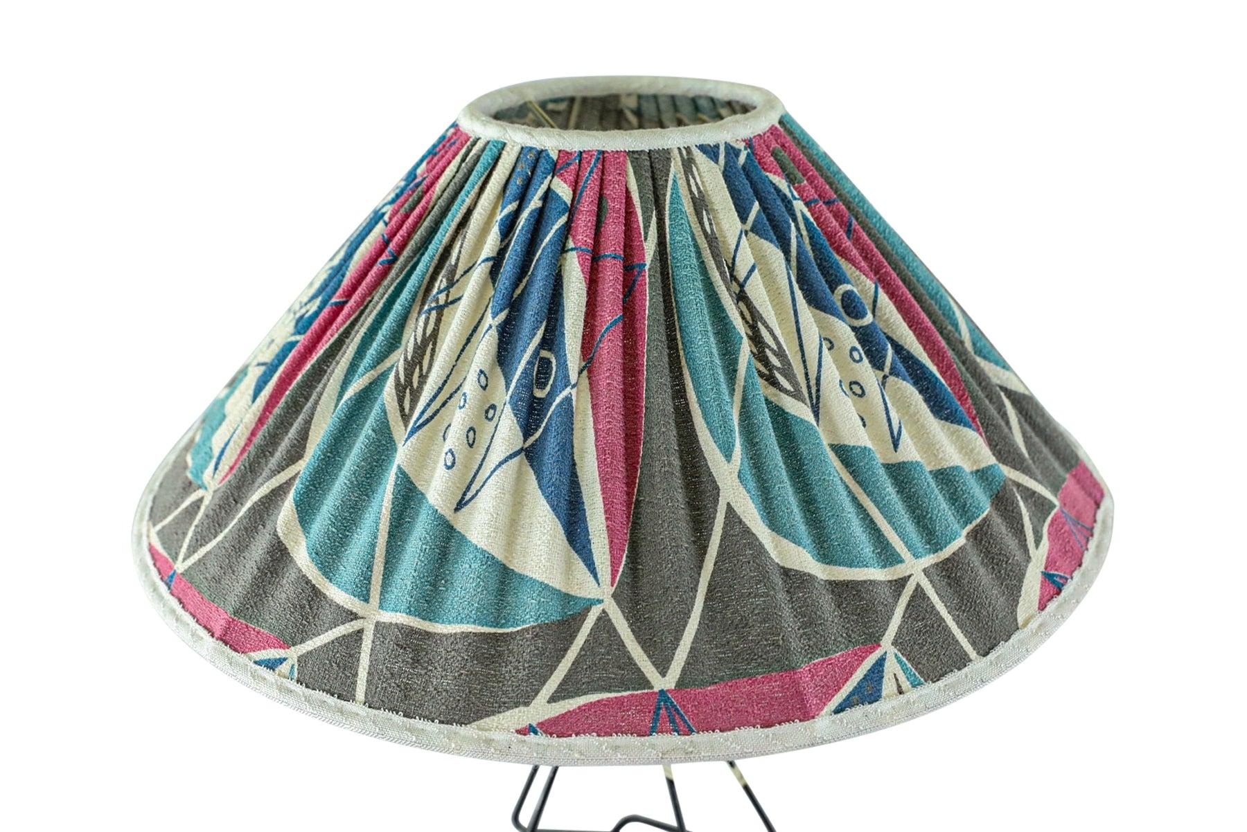 Swedish 1950s String Table Lamp For Sale
