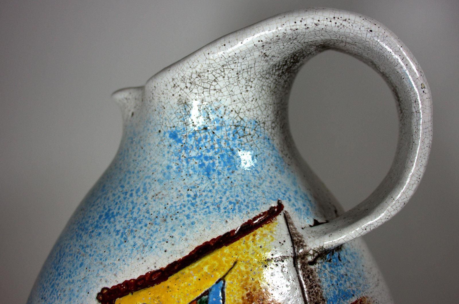 Vaso da pavimento Studio A 1950 serie GARDA Atelier A Huber-Roethe Landshut in vendita 8