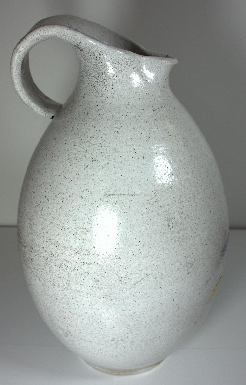 Tedesco Vaso da pavimento Studio A 1950 serie GARDA Atelier A Huber-Roethe Landshut in vendita