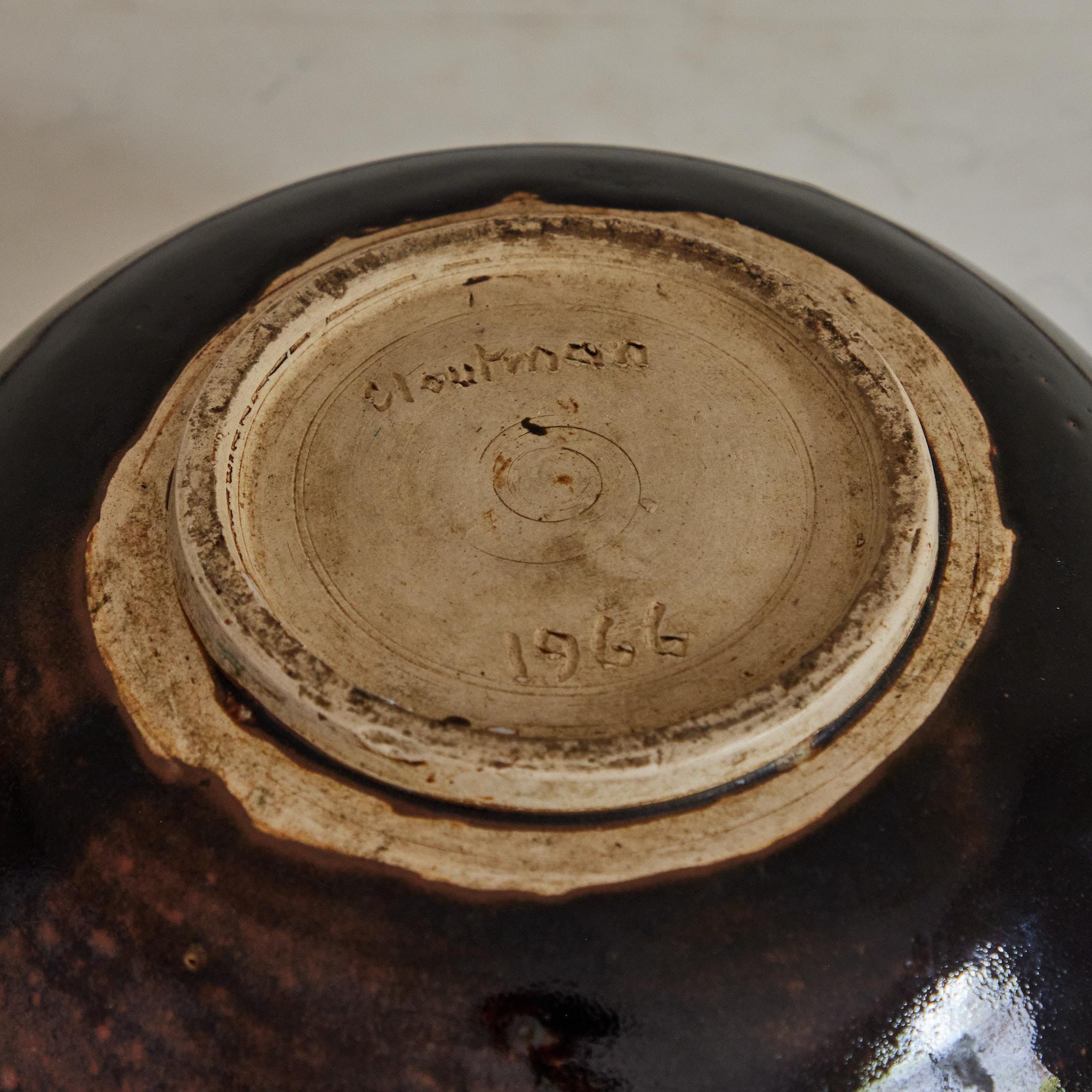 1950er Studio Pottery Topf (Töpferwaren)