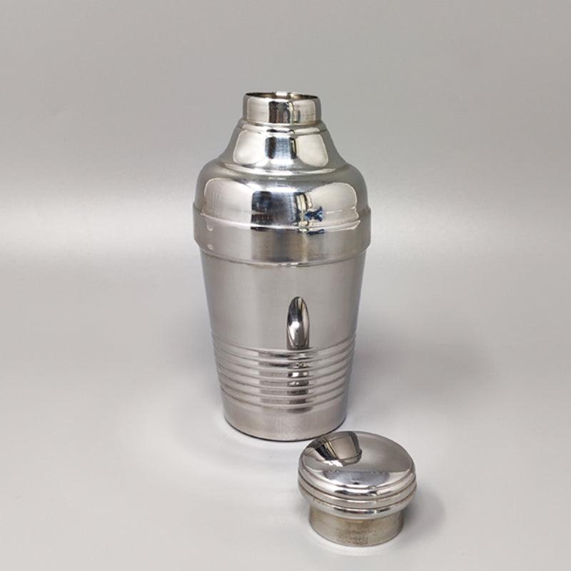 1950er Jahre Atemberaubender Cocktail Shaker aus Edelstahl, Made in Italy (Moderne der Mitte des Jahrhunderts) im Angebot