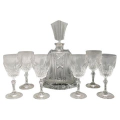Mid-Century Modern Crystal Serveware