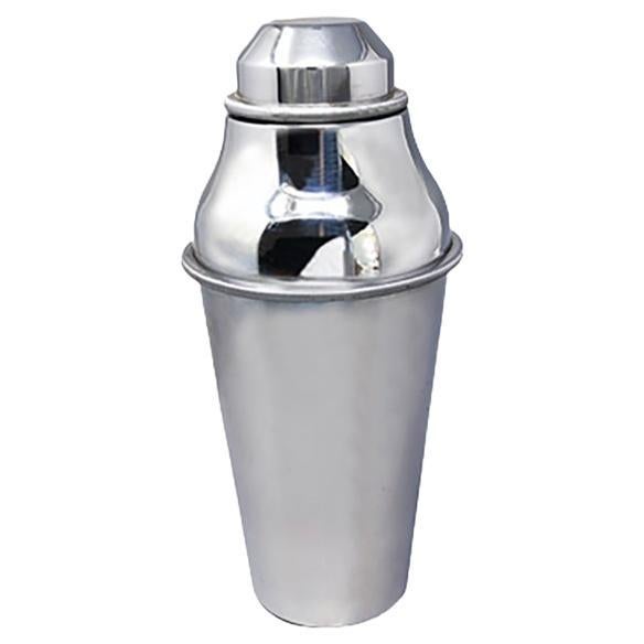 1950s Stunning MEPRA Cocktail Shaker in Stainless Steel, Made in Italy For Sale