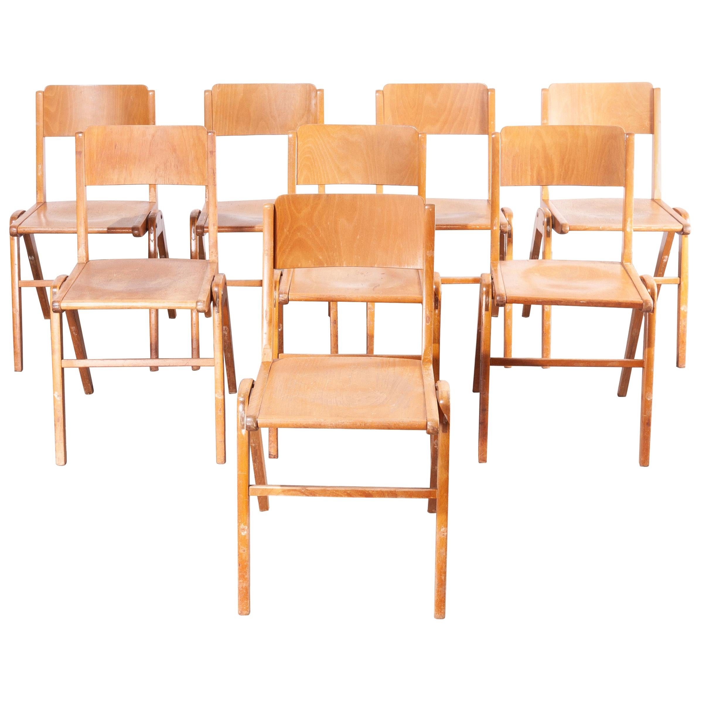 1950s Stunning Vintage Casala Dining Chairs, Set Of Eight