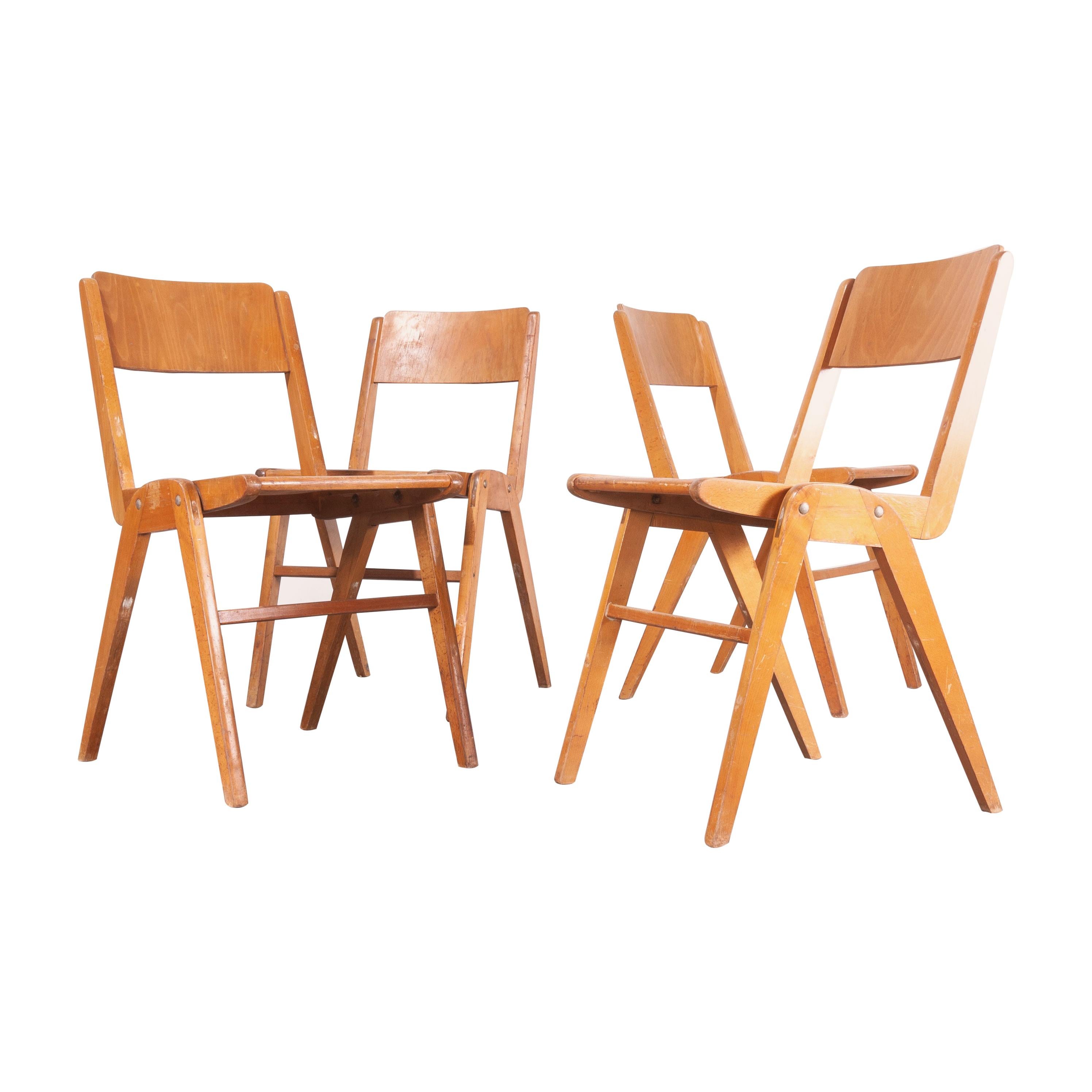1950s Stunning Vintage Casala Dining Chairs, Set of Four