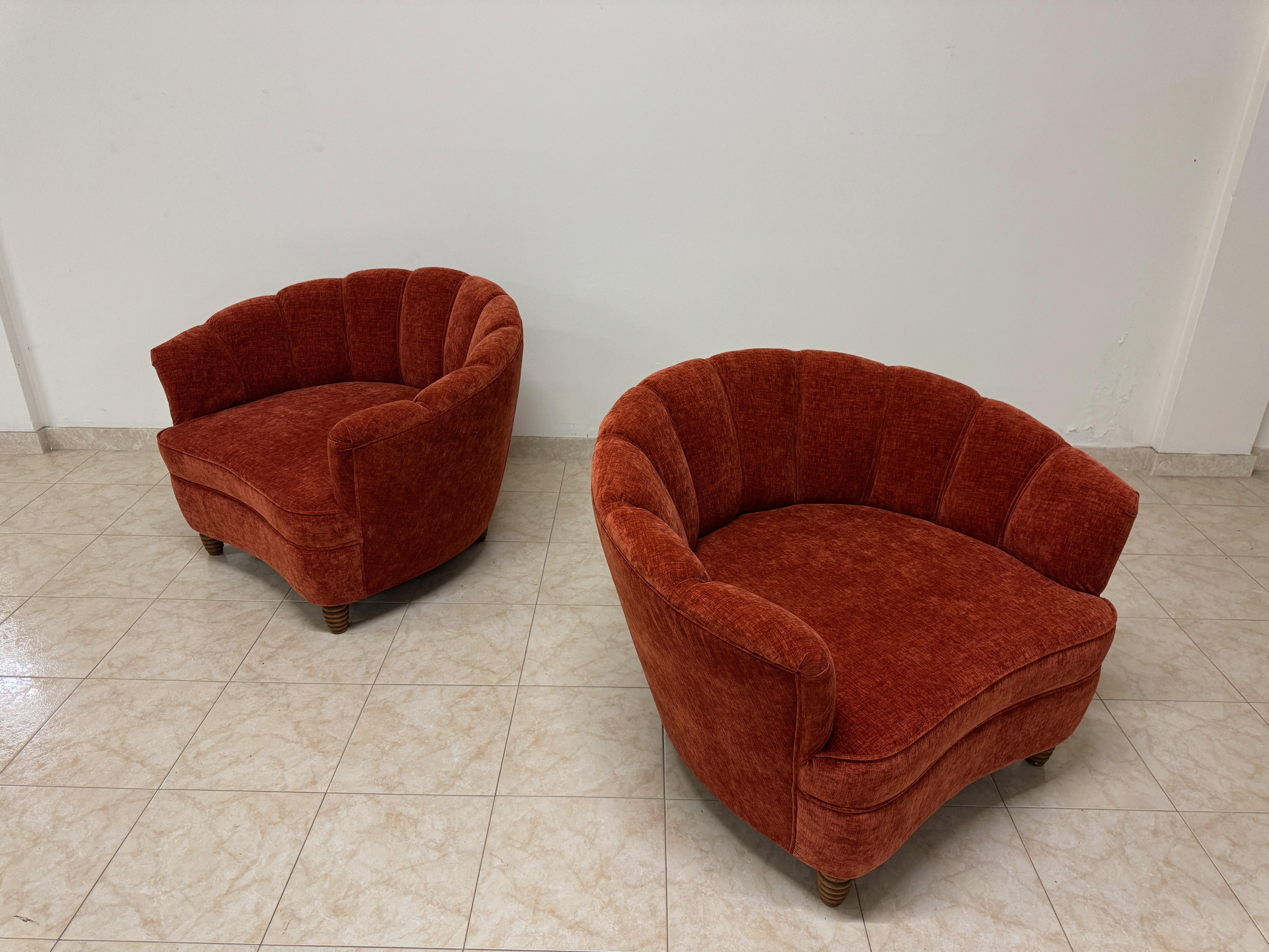 Fauteuils italiens des années 1950 en vente 4