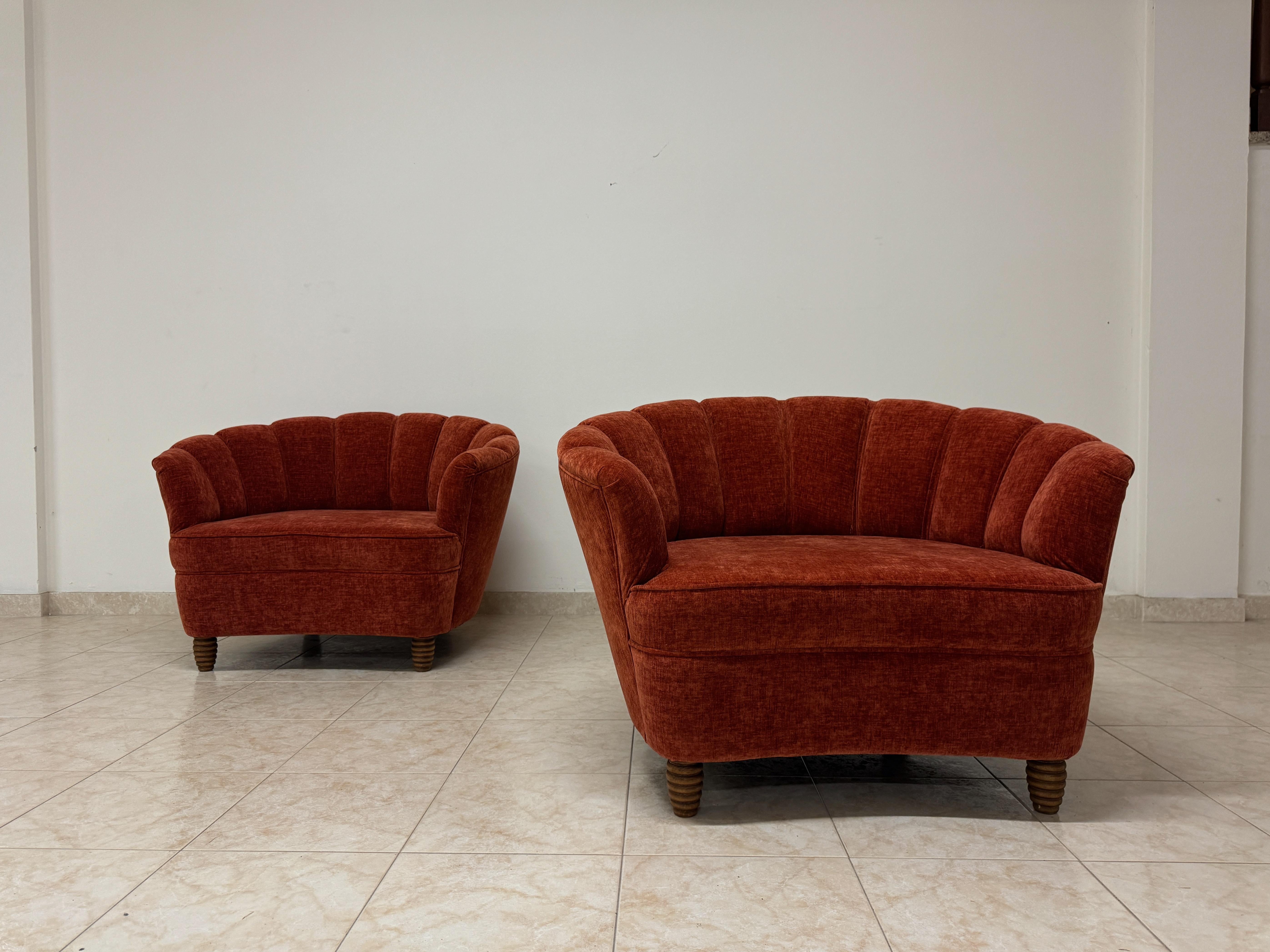 Fauteuils italiens des années 1950 en vente 6