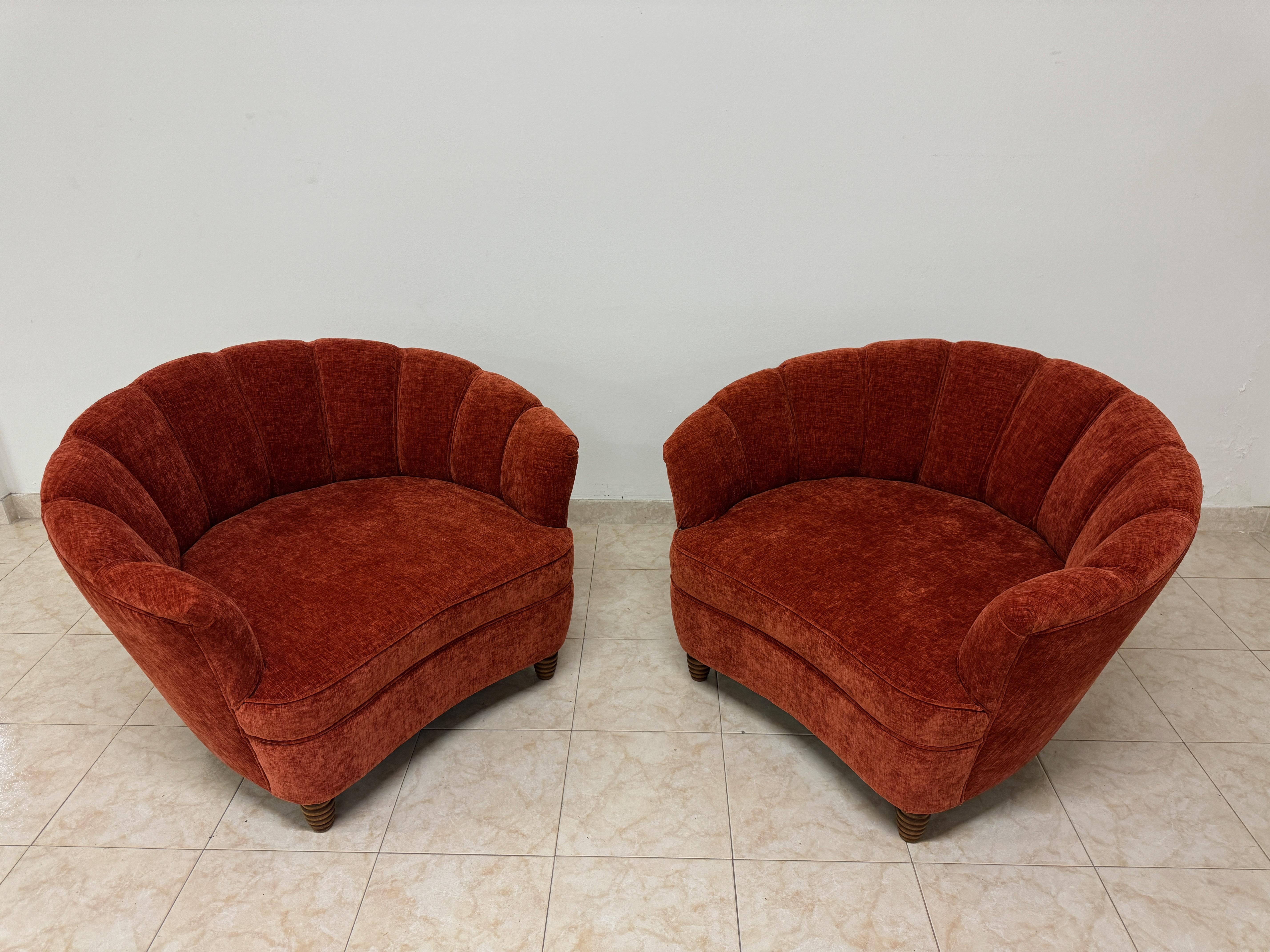 XXIe siècle et contemporain Fauteuils italiens des années 1950 en vente