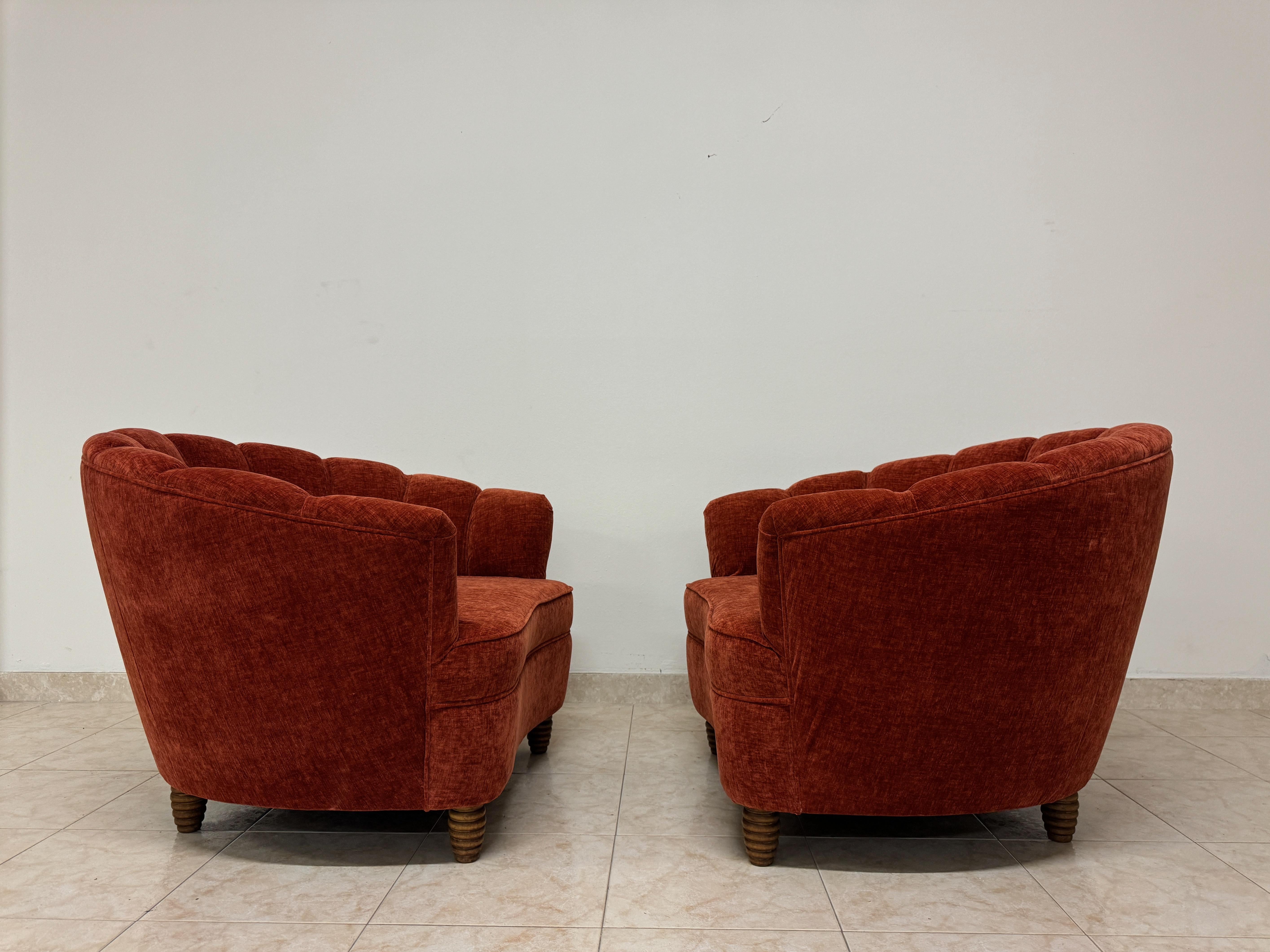 Tissu Fauteuils italiens des années 1950 en vente