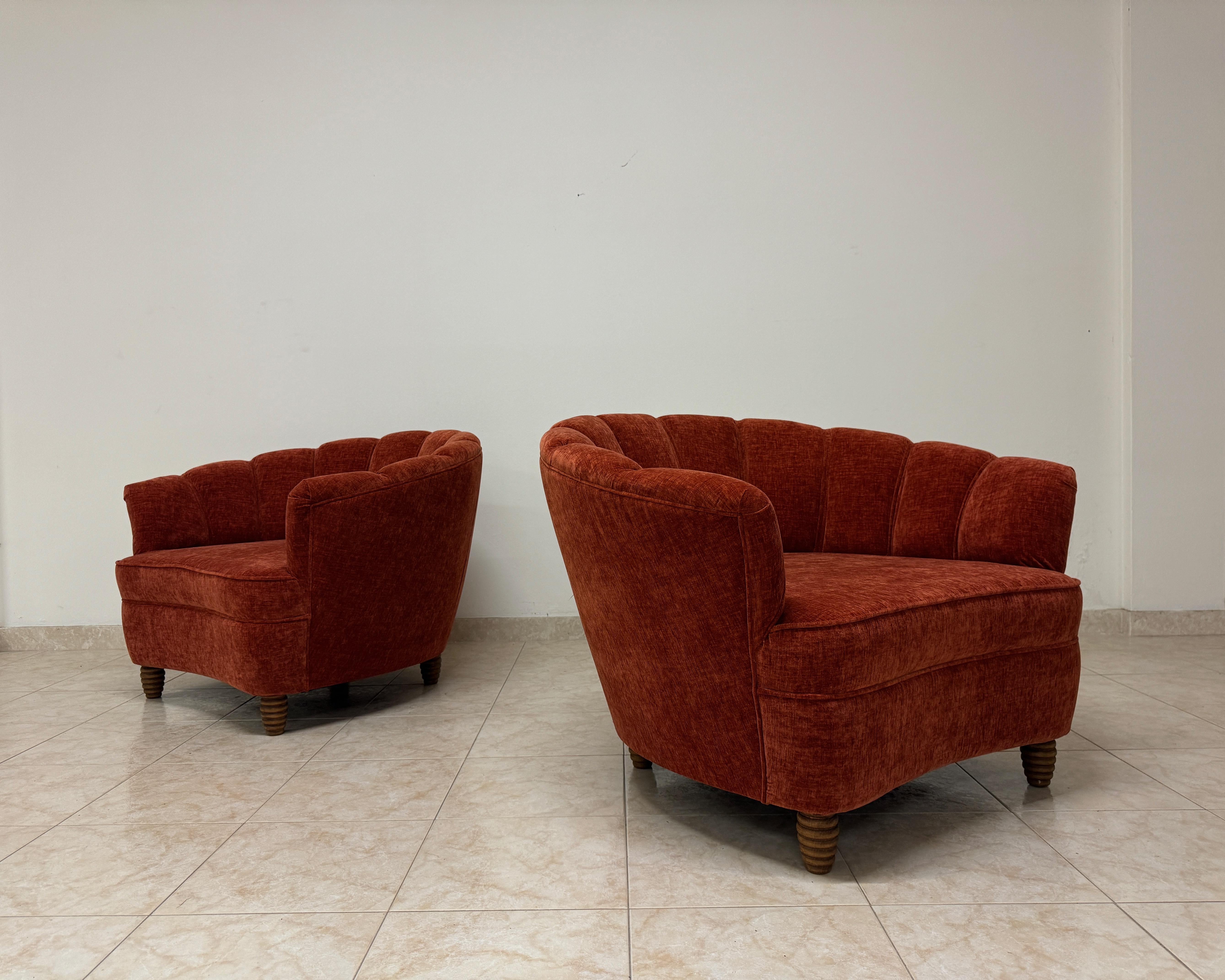 Fauteuils italiens des années 1950 en vente 3