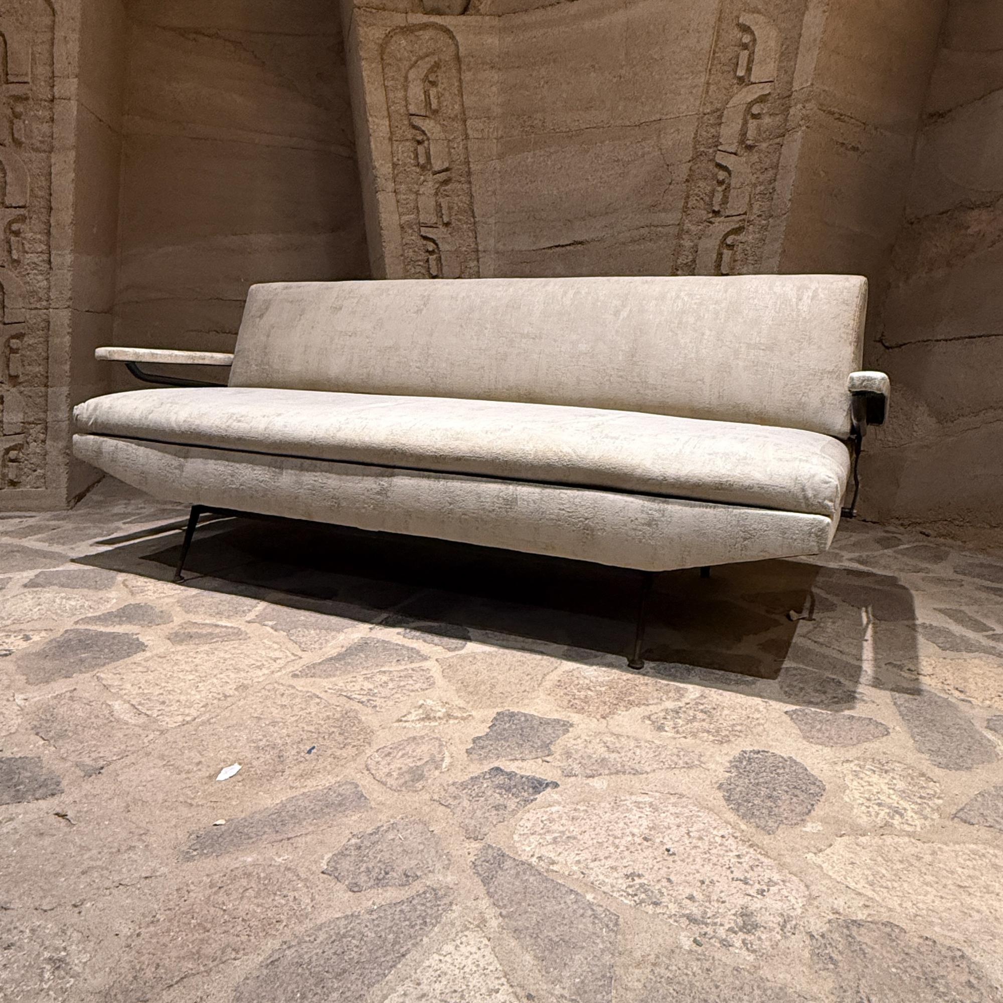 Mid-Century Modern Style Osvaldo Borsani Italian Sofa Daybed from Italy For Sale 12