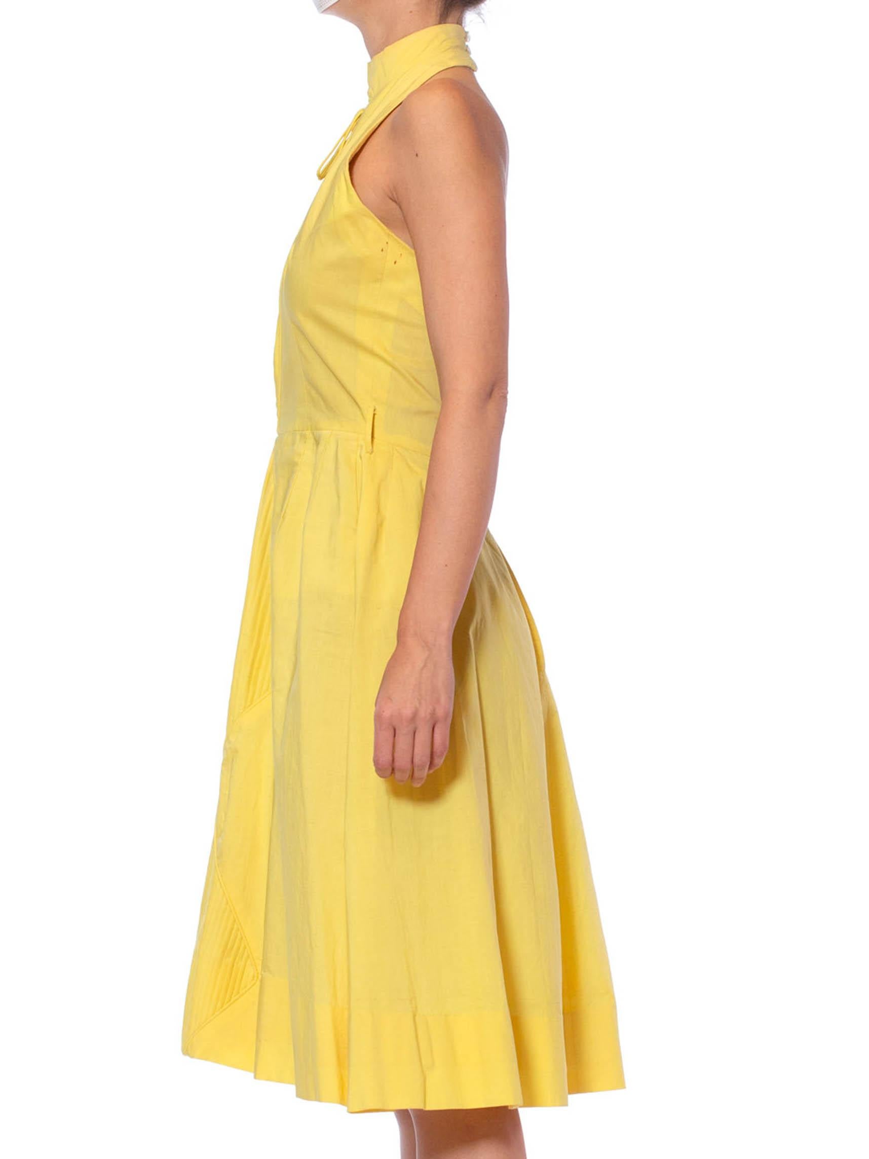 banana republic yellow pleated dress