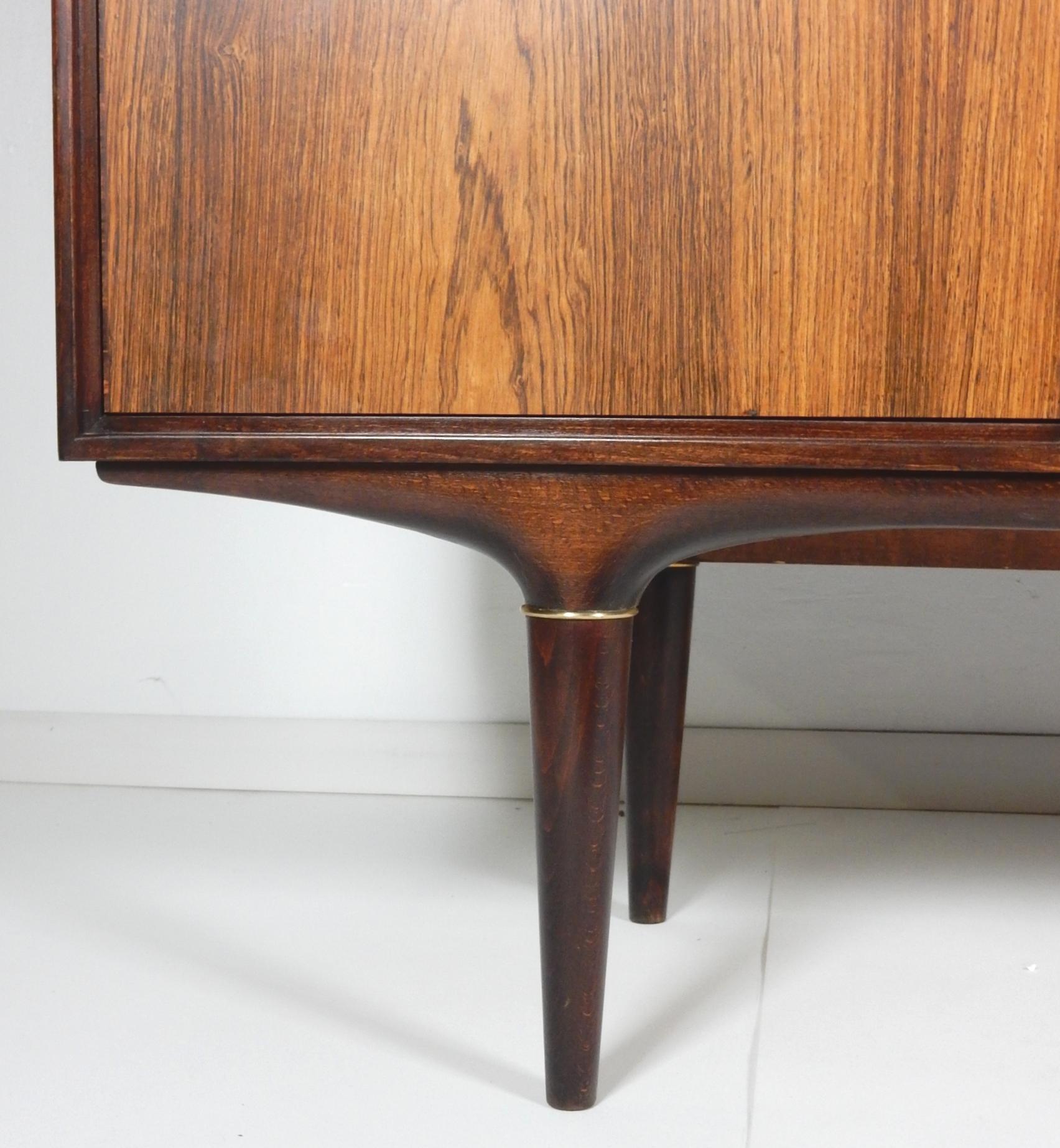 Wood 1950s Svante Skogh for Seffle of Sweden Buffet Credenza