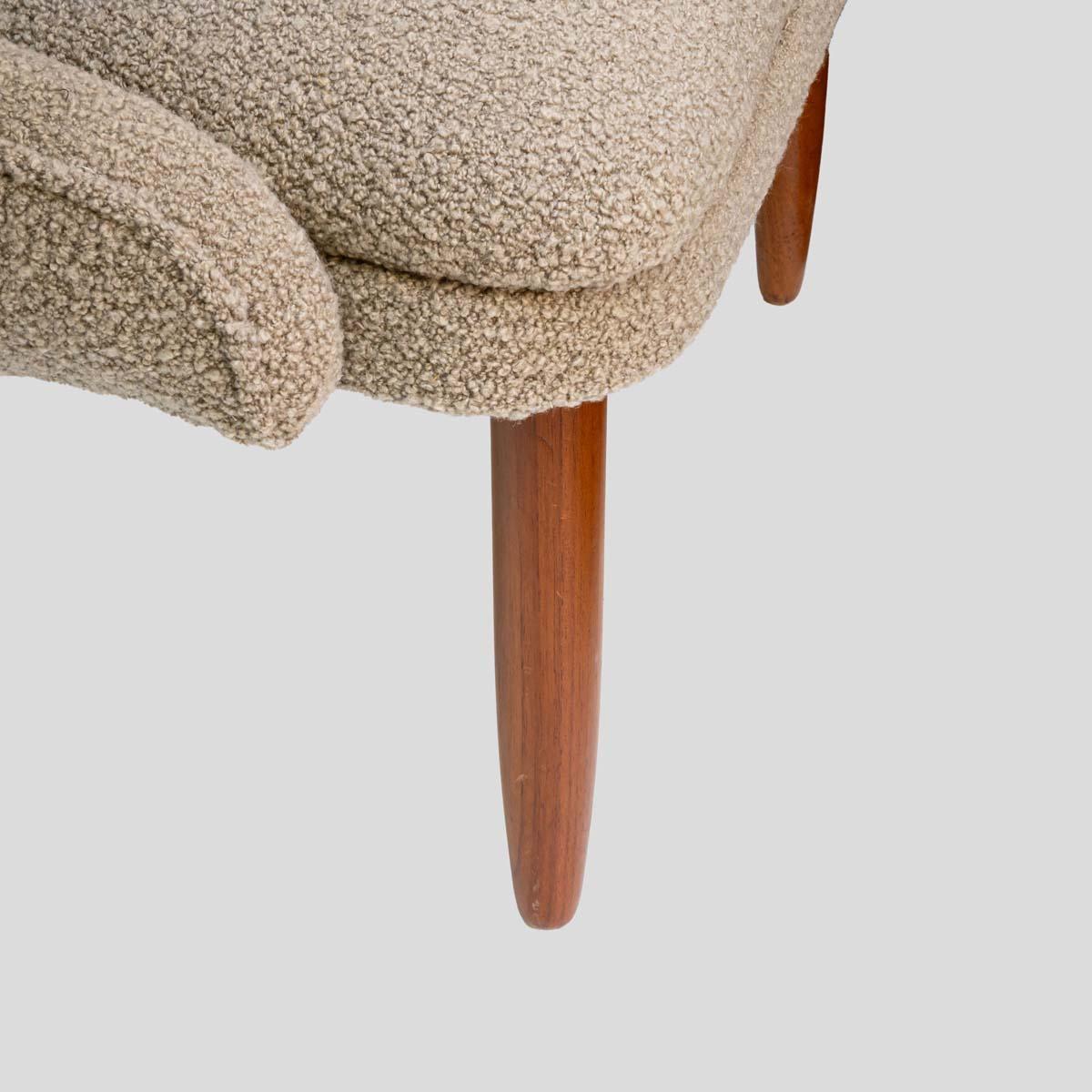 1950s Svend skipper designed wing armchair mid century scandinavia For Sale 2