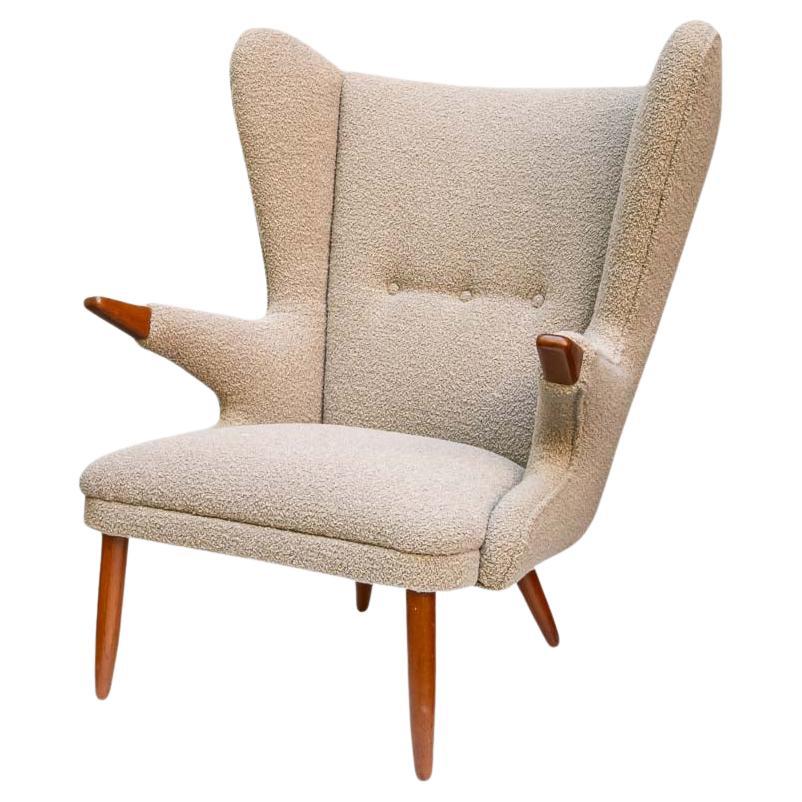 1950s Svend skipper designed wing armchair mid century scandinavia For Sale