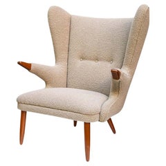 1950s Svend skipper designed wing armchair mid century scandinavia
