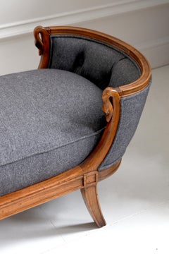 1950s Swan Chaise Longue