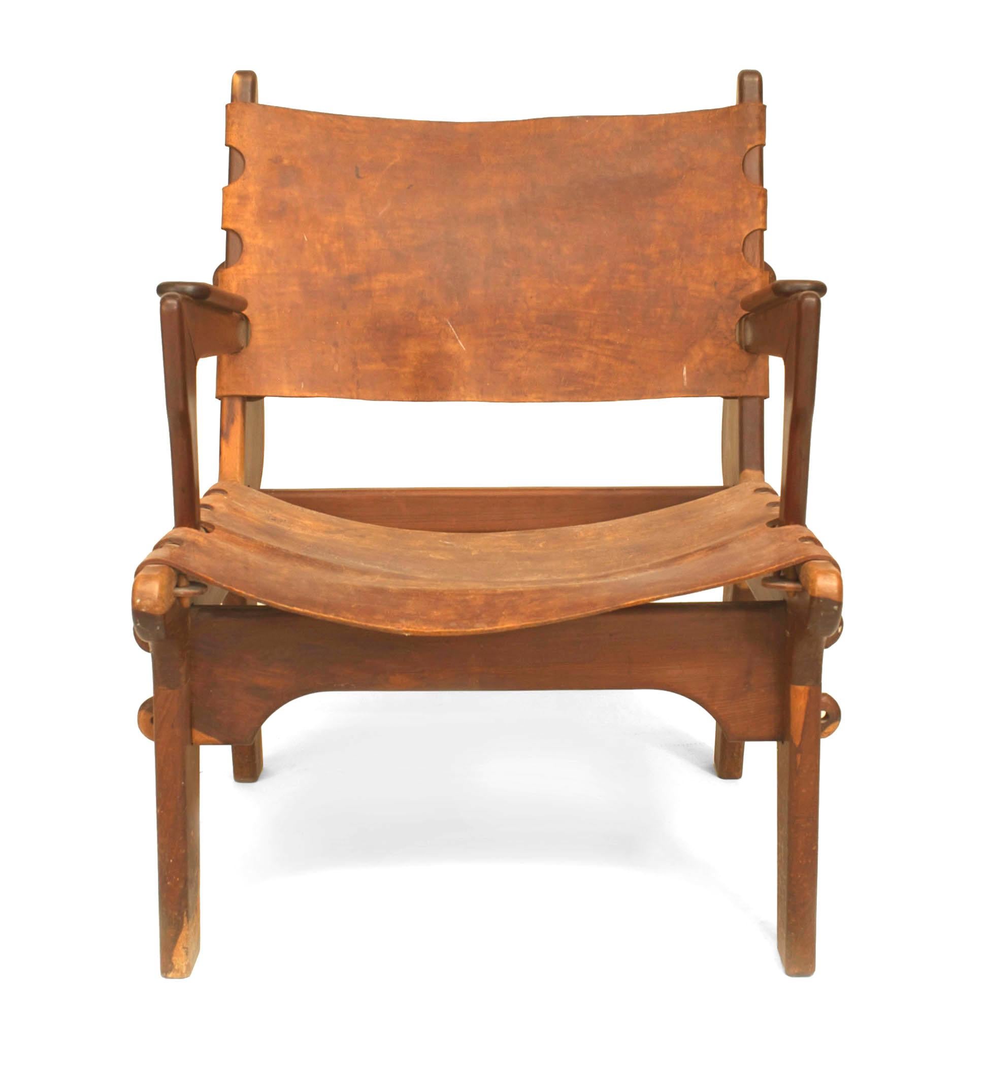 Post-Modern Post-War Teak Modernist Arm Chair For Sale