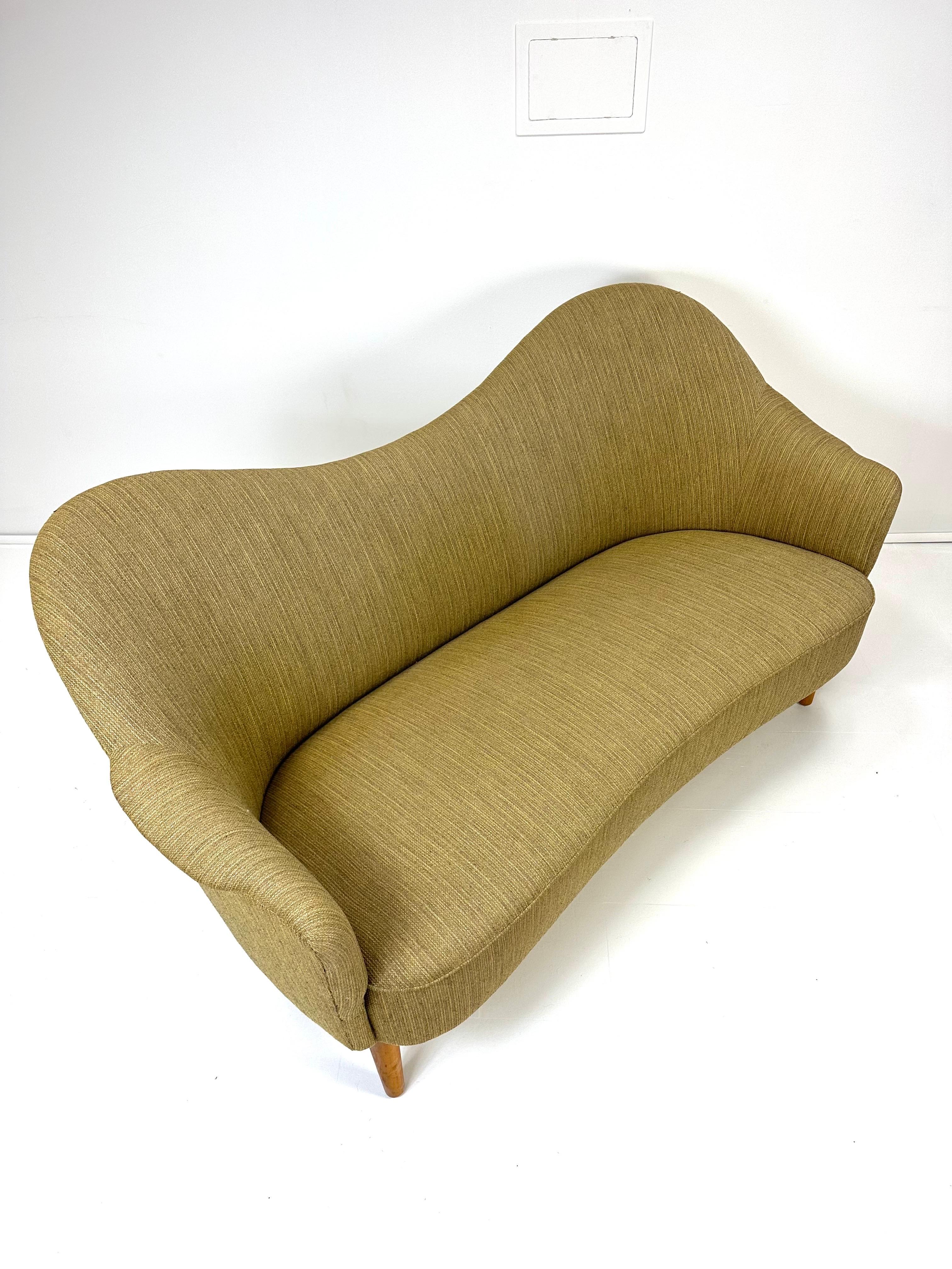 Scandinavian Modern 1950’s Swedish “Samspel” Sofa by Carl Malmsten