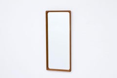 1950s Swedish Teak Wall Mirror by Glässmaster Markaryd