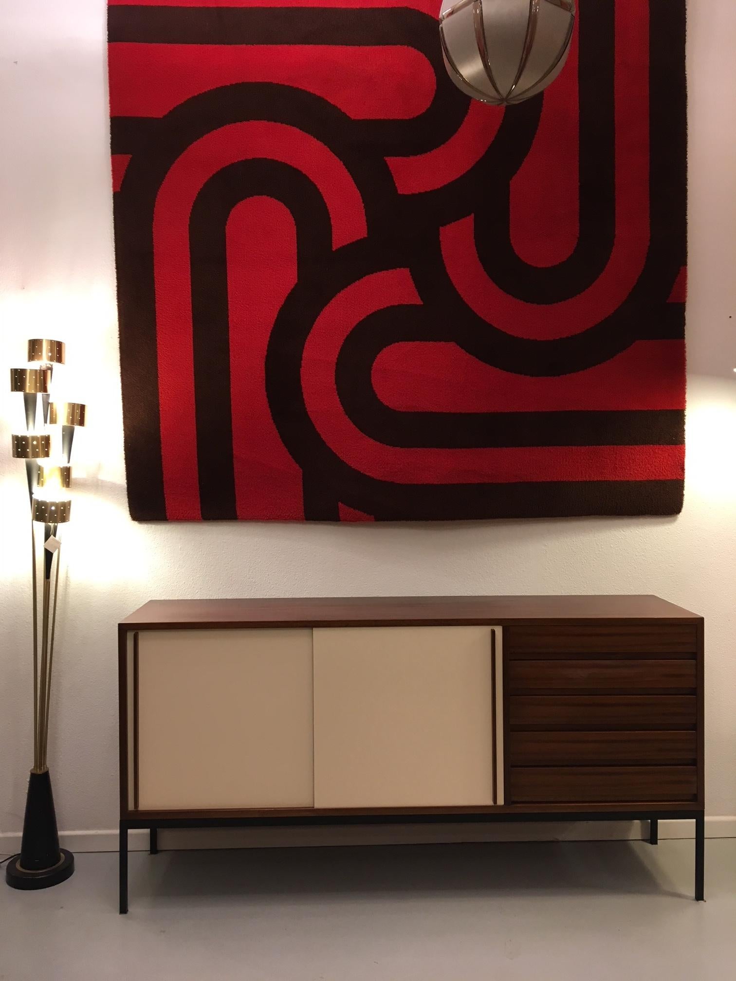 1950s Swiss Sideboard by Victoria In Good Condition In Geneva, CH