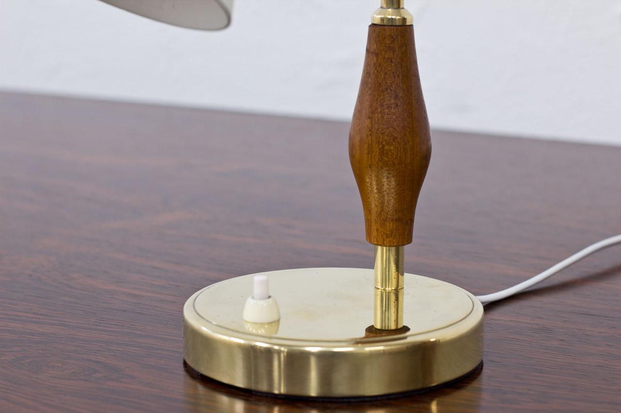 Lacquered 1950s Table Lamp by Hans Bergström for ASEA, Sweden