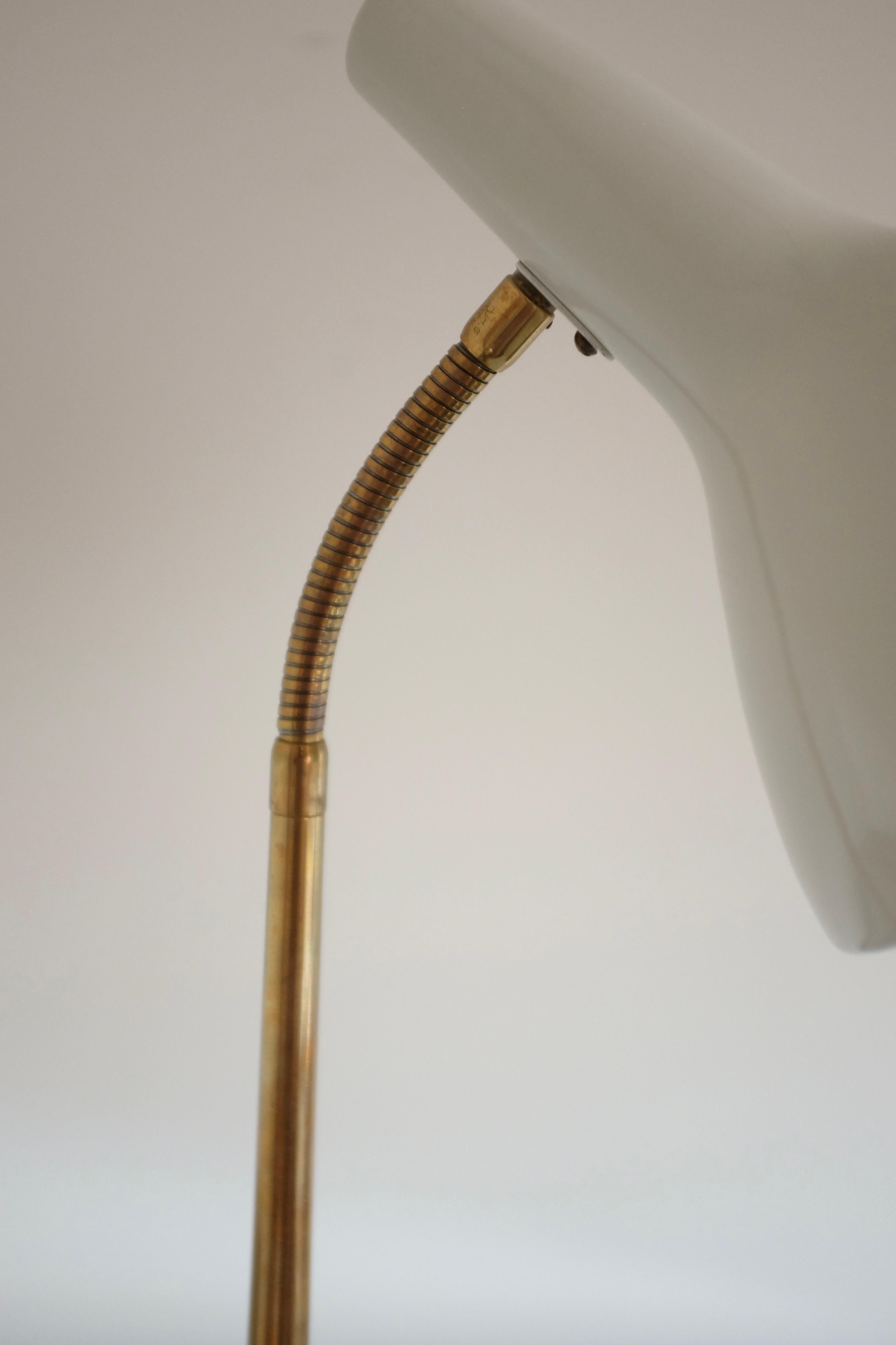 Scandinavian Modern 1950s Table Lamp by Harald Notini, Böhlmarks For Sale