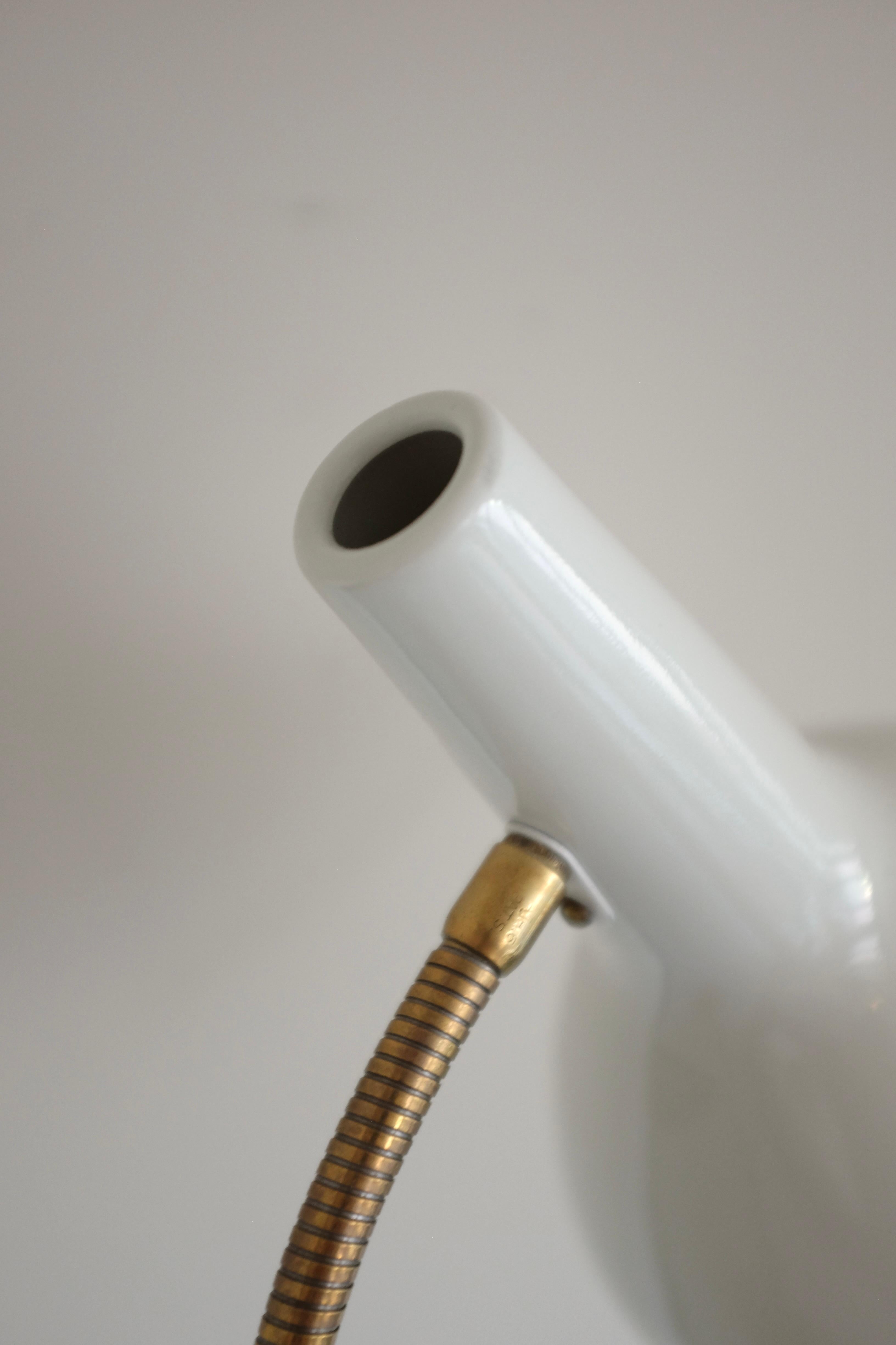 Swedish 1950s Table Lamp by Harald Notini, Böhlmarks For Sale